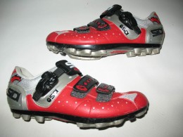 SIDI mtb red shoes (size EU42 (for feet up to 260 mm))