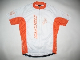 CANYON white jersey T-shirt (size L)